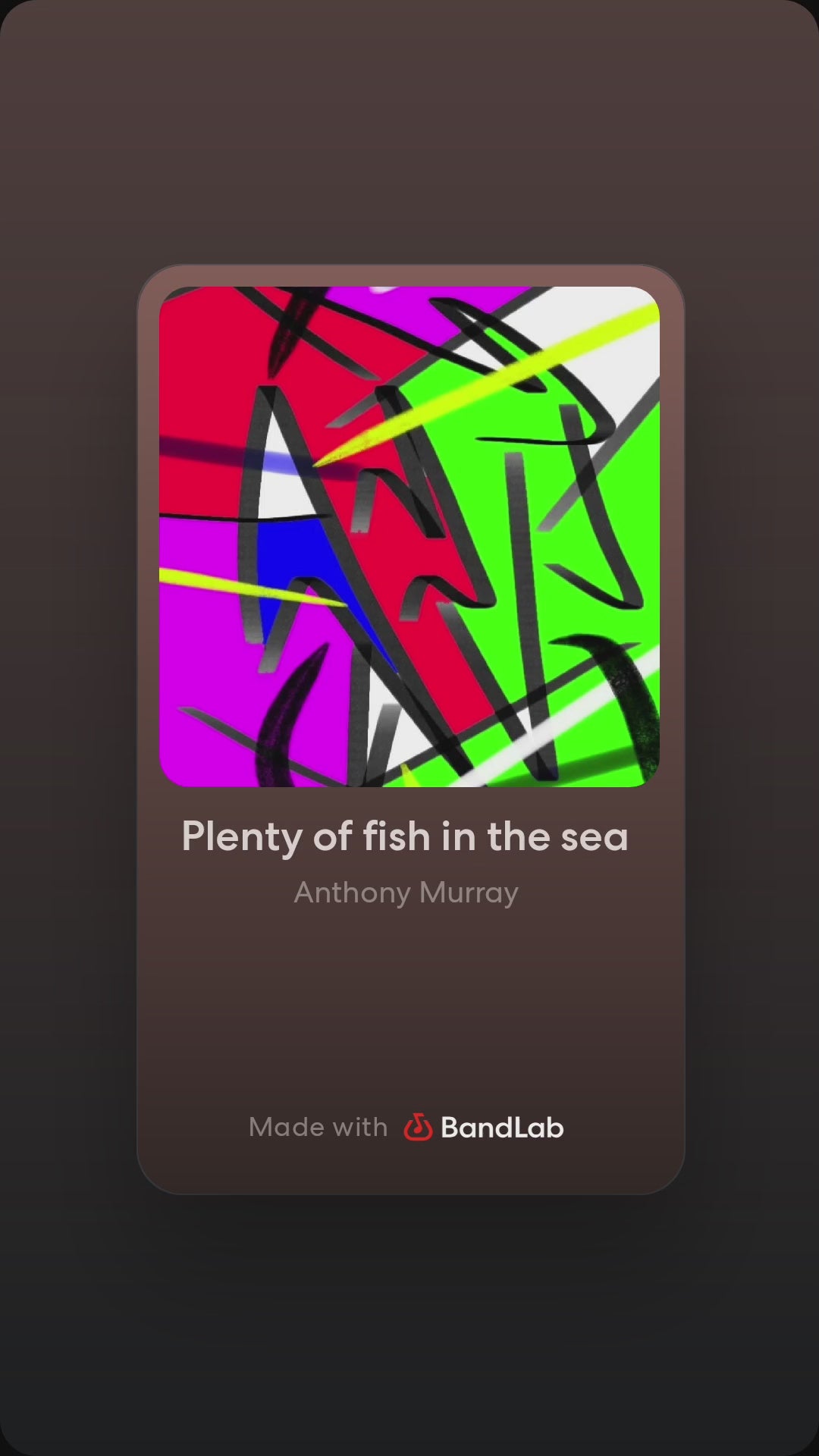 Plenty of fish in the sea